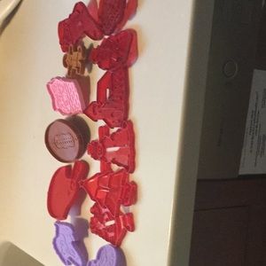 Assortment of 13 vintage & new cookie cutters